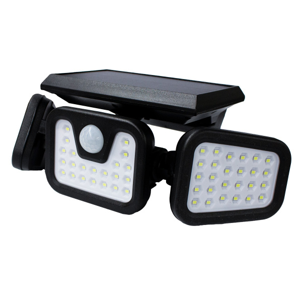 Светильник светодиодный WXH-1725A настенный аккум 1200 мА 50 Вт (зарядка от солнечной батареи)