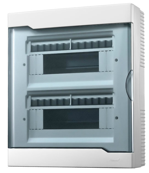 Бокс с прозр. крышкой ЩРН-П-24 для наруж.ус-ки 24 мод.730 2000 024