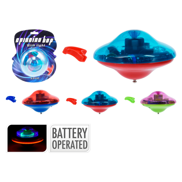 Юла с подсветкой 3 цвета в ассортименте DL9200220 К