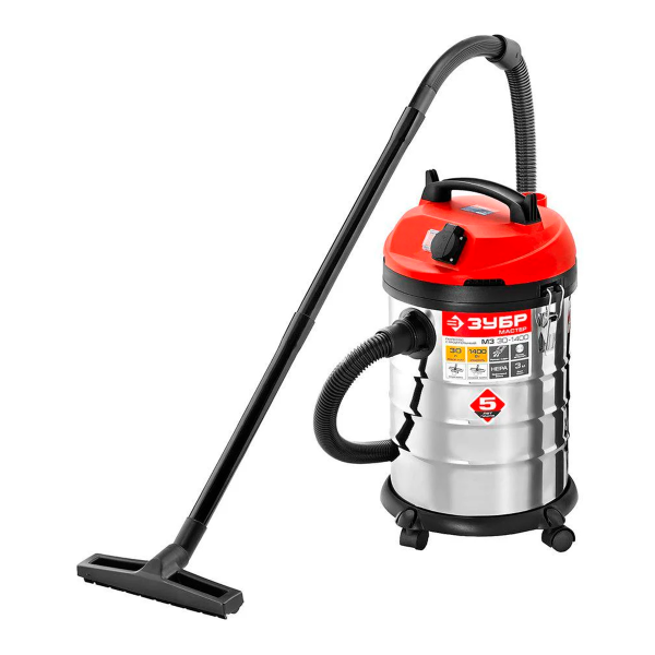 Пылесос строительный ЗУБР М3, 30 л, 1400 Вт, (ПУ-30-1400 М3)