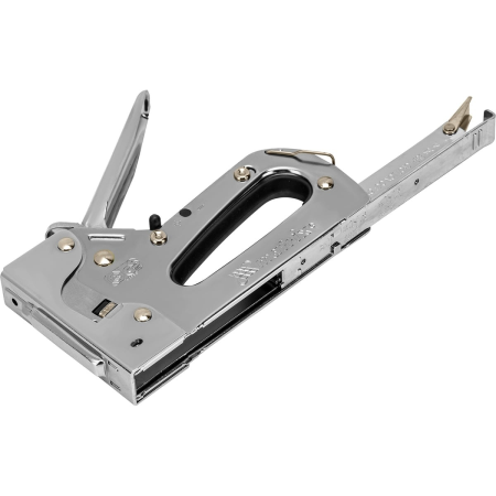 Степлер мебельный металлический регулируемый, тип скобы 53, 6-14 мм// MATRIX PROFESSIONAL