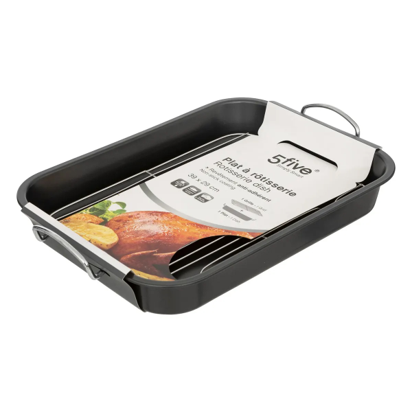Противень для запекания с решеткой 5Five 39х29х8,2 см 119510A