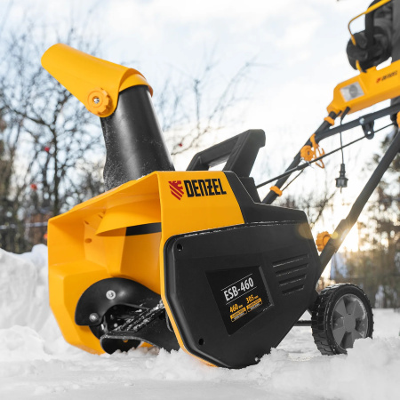 Машина снегоуборочная электрическая ESB-460, 2 кВт// Denzel
