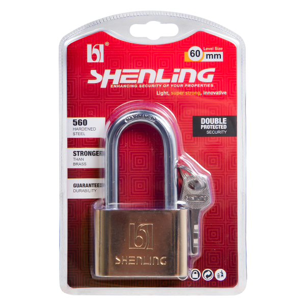 Замок SHENLING навесной длинный 60 мм Замок SHENLING навесной длинный 60 мм
