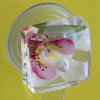 Крючок White orchid 4х2,5х7,5 см белый/розовый