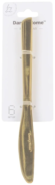 Набор столовых ножей DH 6 шт золото DZ103G-1