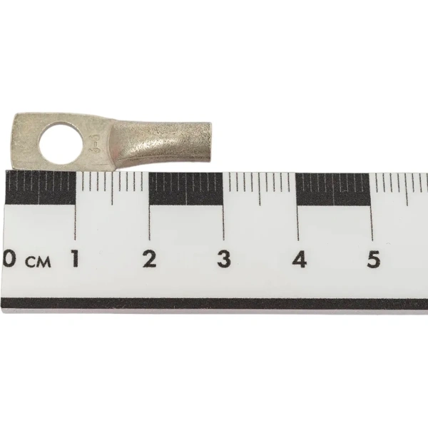 НАКОНЕЧНИК JG-6-6-4 МЕДНЫЙ ЛУЖЕНЫЙ ПОД ОПРЕССОВКУ, 6шт/упак TDM