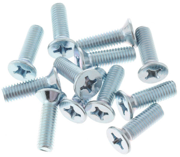 Винт оцинк.пот. DIN 965  М 4х20 (14шт)