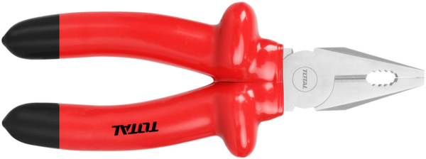 Плоскогубцы диэлектрические ТОТАL 180мм 1000В
