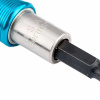 Адаптер для бит с держателем и двойным магнитом,1/4"//GROSS