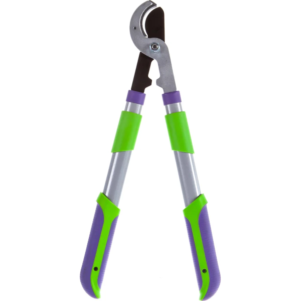 Сучкорез с наковальней, 540-705 мм, телескопические стальные обрезиненные рукоятки// Palisad