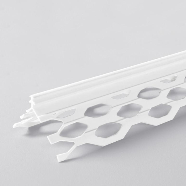 Уголок ПВХ для мокрых штукатурок "6" 3,0 м