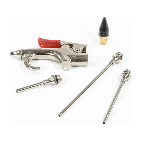 Набор Matrix продувочный пистолет пневмат. в комплекте с насадками 4шт