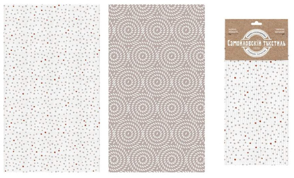 Набор кухонных олотенец Самойловский Текстиль 40х70 см 2 шт Гало 796363