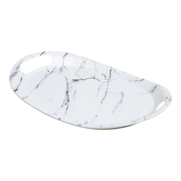 Поднос FANCY HOME большой мрамор 7115 PRC