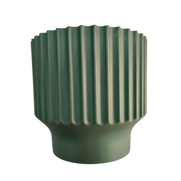 Горшок пластиковый с вкладкой, Аркада нефрит д. 17 н.15,5 2,85 л АР17-32