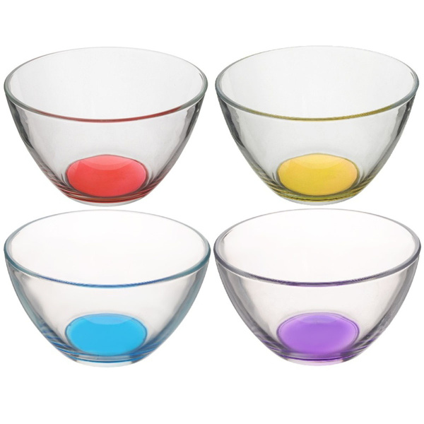 Салатник OSZ ГЛАДКИЙ лак микс 19см