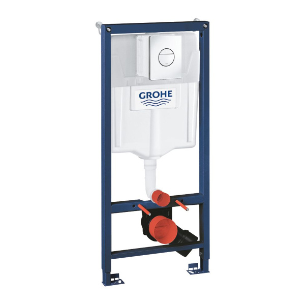 Инсталляция Grohe 38832000 Solido 3 в 1 для подвесного унитаза, с накладной панелью Nova Cosmo и с п Инсталляция Grohe 38832000 Solido 3 в 1 для подвесного унитаза, с накладной панелью Nova Cosmo и с п