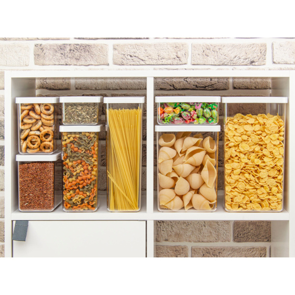 Емкость для сыпучих продуктов СТЕП 1,4л 10х10х21см