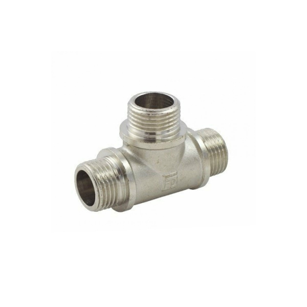 Никель FADO Тройник  1/2" ННН арт.T41 Никель FADO Тройник  1/2" ННН арт.T41