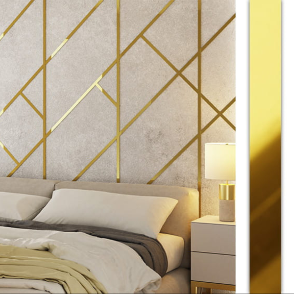 Полоса золото глянец 15мм