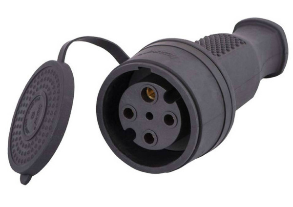 LEZARD 332 0100 0203 Разъем трехф 3Р+Е 3*32А 380V