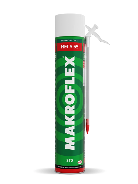 Пена монтажная Makroflex Мега 65 СТД, 800мл