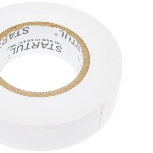 Изолента ПВХ 18ммх20м белая STARTUL PROFI (ST9046-6), арт.ST9046-6