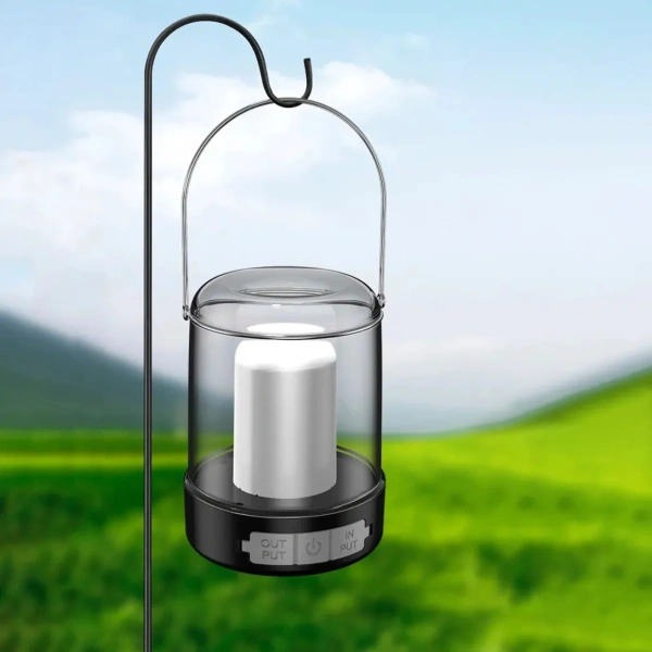 Фонарь кемпинговый Camping Lamp подвесной, аккумуляторный 3 режима свечения 12,5х9,2 см HP-2205 CN