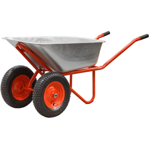 Тачка строительная ECO WB351-2 (130л, 350кг, 2 пневмоколеса 4.00-8)