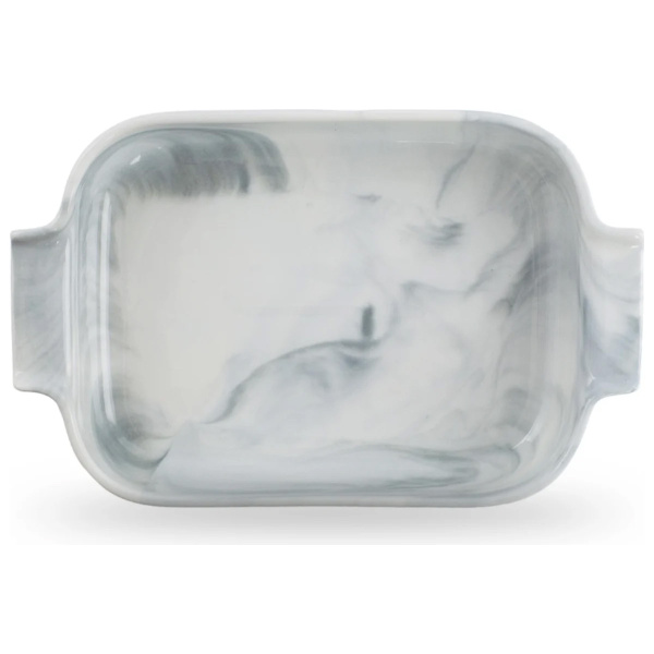 Форма для запекания фарфоровая MARBLE 23х15х5см прямоугольная ABM057