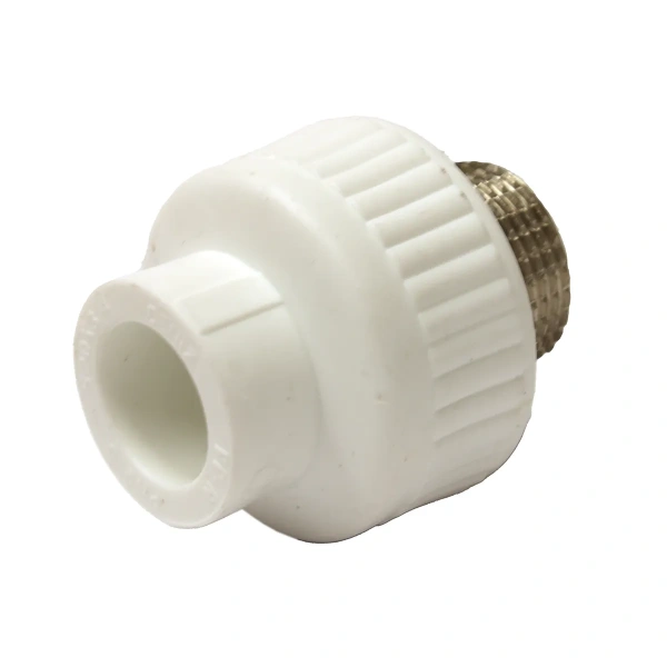Переходник ПП-НР 20*3/4 белый