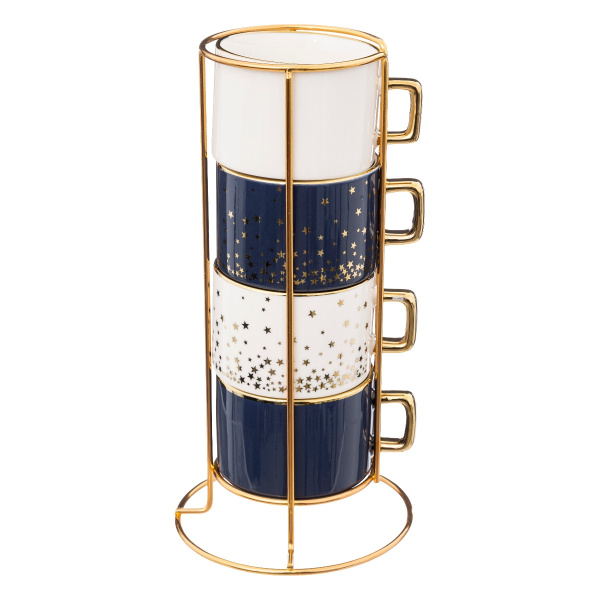 Набор кружек SG STARS 170 мл на подставке 194112