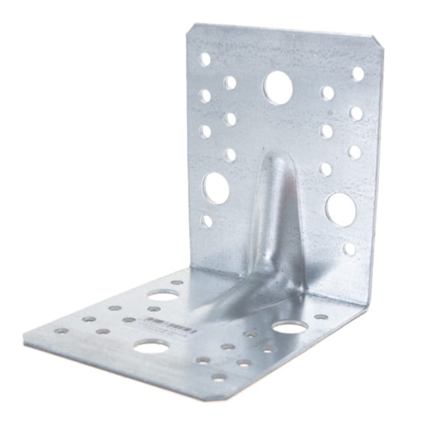 Крепежный уголок ЗУБР УКУ-2.0 90х105х105 х 2 мм, усиленный , цинк (310116-90-105)