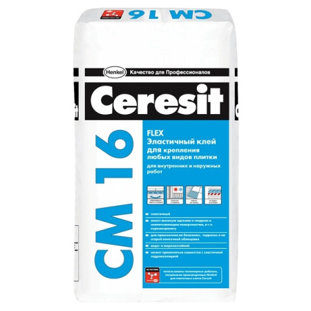 Ceresit клей для кафеля CM 16 (25кг) проф