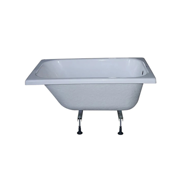 Ванна акрил. Triton прямоугольная Стандарт 130*70 Экстра (ножки) б\экрана