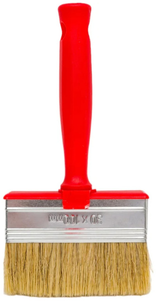 Кисть ракля натур щетина пласт рукоятка 30*100мм 0106110