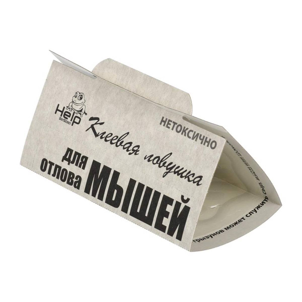 Ловушка клеевая HELP для отлова МЫШЕЙ, 2шт. в упаковке