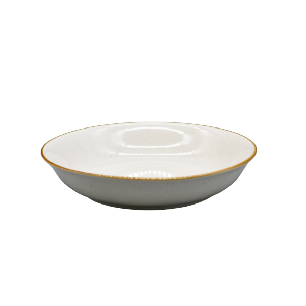 Миска керамическая DH 20,5х4,5 см беж 80TP 2058#