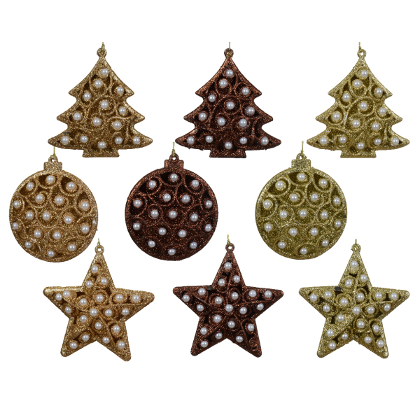 Фигурка елочная новогодняя Kaemingk 9 видов в ассортименте 028999