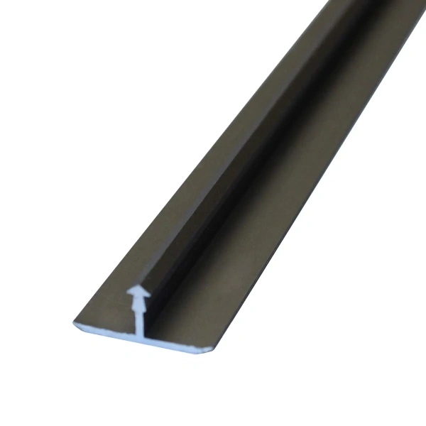 Профиль стыкоперекрывающий ЛС 10.2700.204л анод бронза