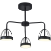 Люстра LED димм MATTINO с ДУ 3 режима 600х300 48Вт 2700/4200/6400 16м² чер 51593 1