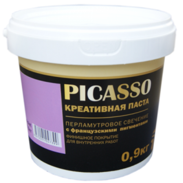 Паста креативная "Picasso" Золотой блеск 0,9 кг