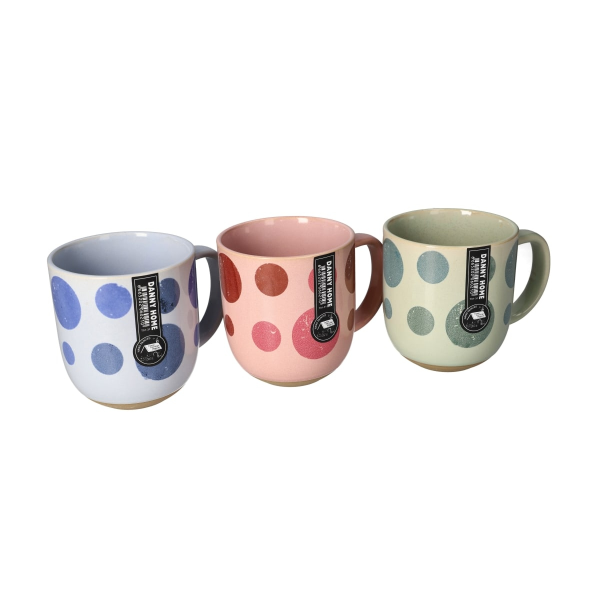 Кружка DH Bubbles 400мл 4 цв. в ассорт T01-31