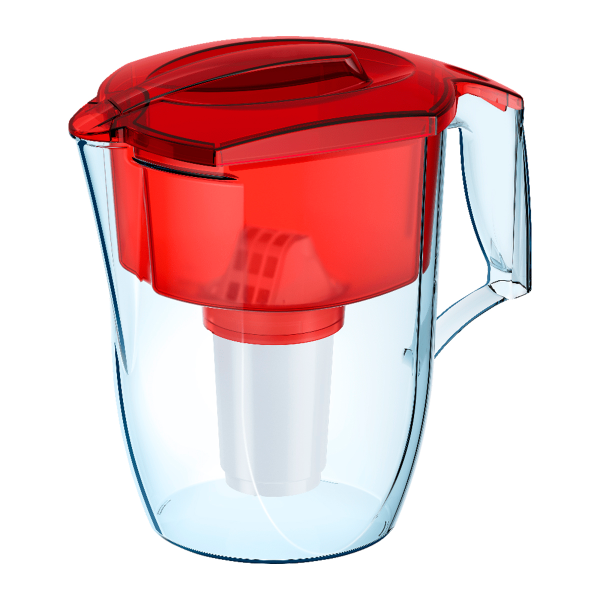 Водоочиститель Кувшин Аквафор Гарри модель P42А5N (красный)