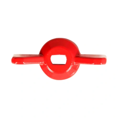 Ручка-бабочка усиленная, для крана КРАСНАЯ, 1/2"-3/4", MP-У