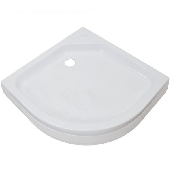 Поддон душевой Triton ПД22 ДК 1/4 круга, низкий 80х80 в комплекте