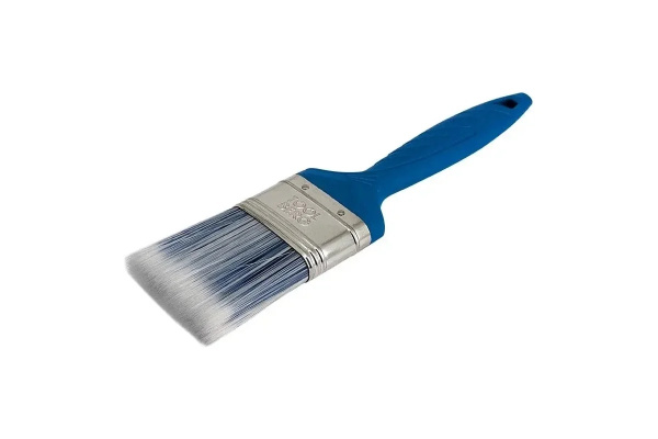 Кисть плоская "Лазурит-Эксперт", искусственная щетина, пласт. рук., 25мм 0112421