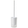 Гарнитур для туалета J&S Home Basic прозрачный белый 7006W-M
