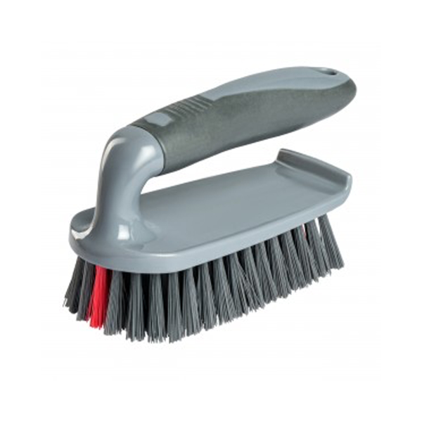 Щетка универсальная Вжик-2 (утюжок) серый с красным 75758